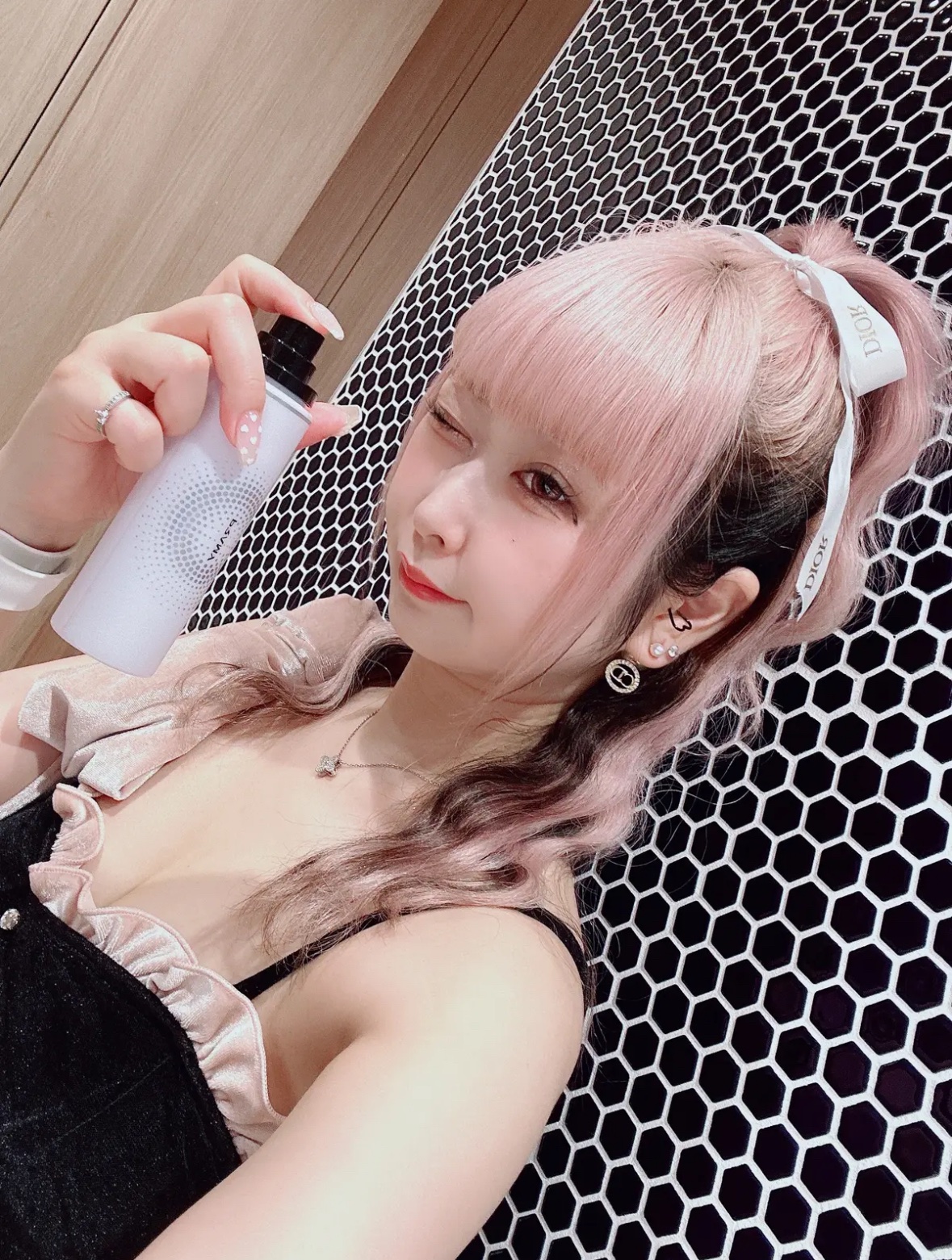 PRAMY メイクアップセッティングミスト モイストタイプ 100ml/PRAMY/フィックスミストを使ったクチコミ（2枚目）