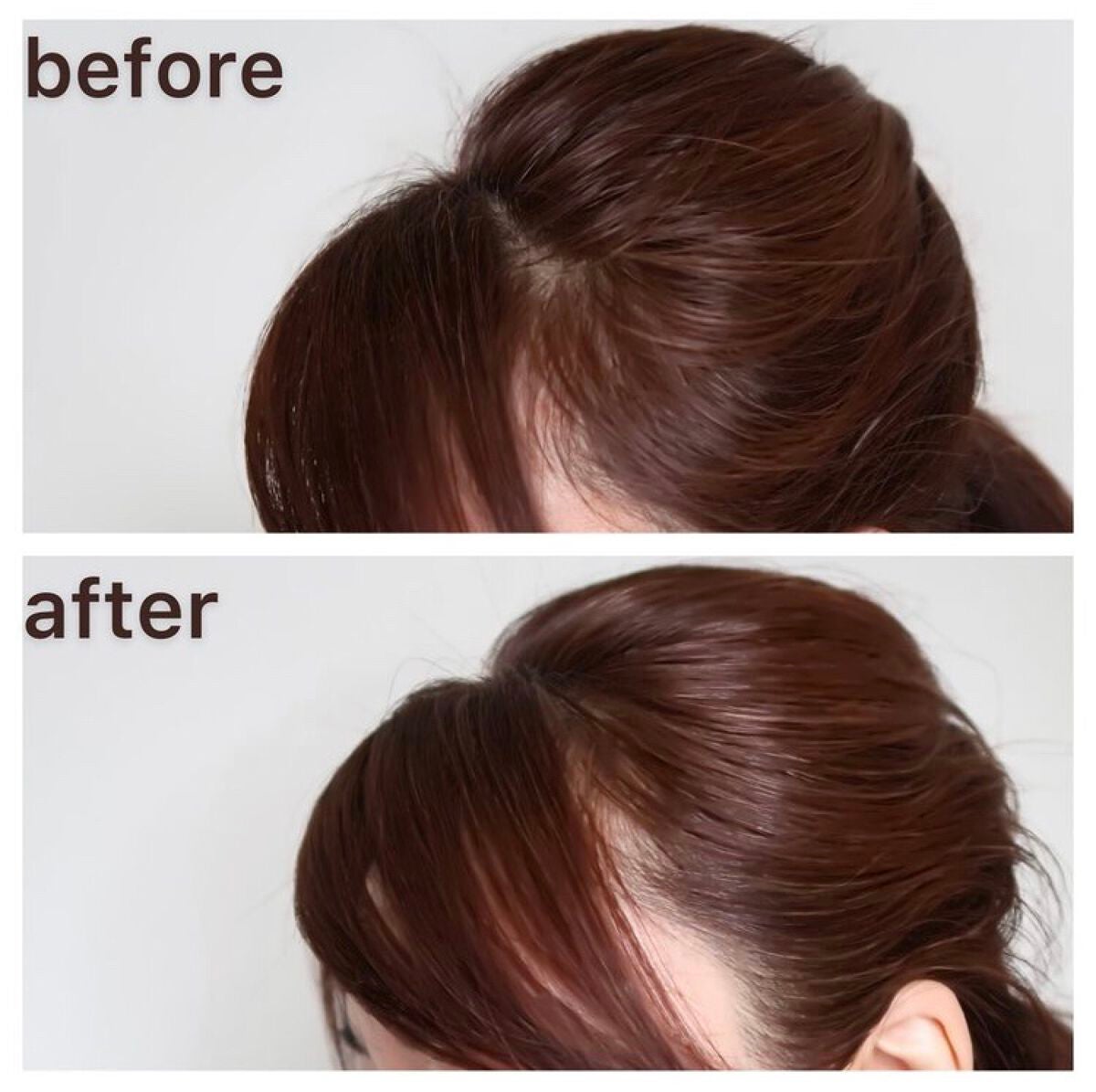 ヘアケアマスカラ/CEZANNE/ヘアジェルを使ったクチコミ(3枚目)