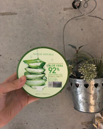 マイルド&モイスチャーアロエジェル/ネイチャーリパブリック/ボディローションを使ったクチコミ(1枚目)