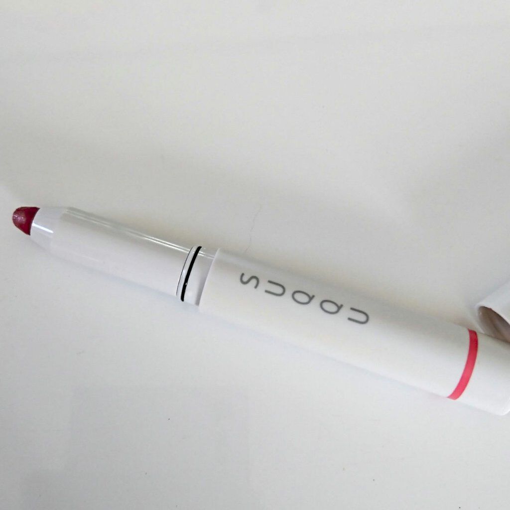 フロスティ シャドウ スティック 102 華絹 - HANAGINU/SUQQU/スティックアイシャドウを使ったクチコミ（1枚目）