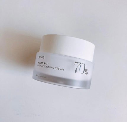 ドクダミ 70 インテンスカーミングクリーム/Anua/フェイスクリームを使ったクチコミ(1枚目)