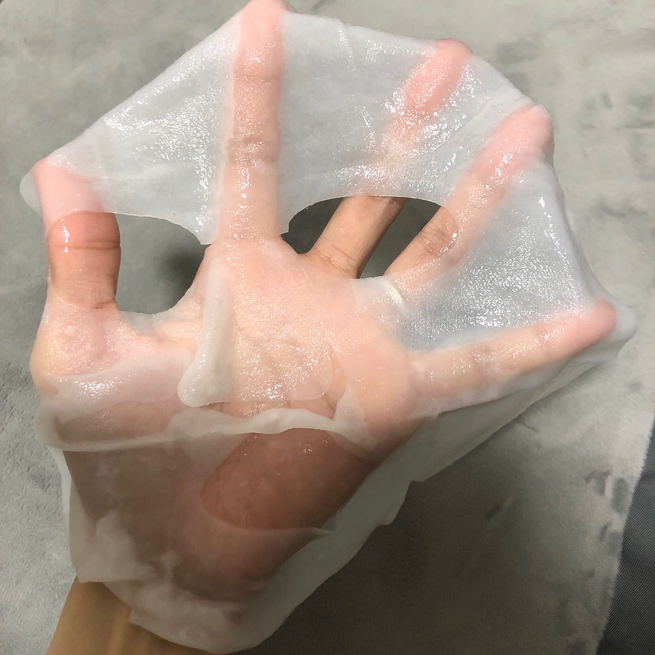 ディープモイスチャー マスク (ケアクリーム付き)/cerXcer/シートマスク・パックを使ったクチコミ(4枚目)