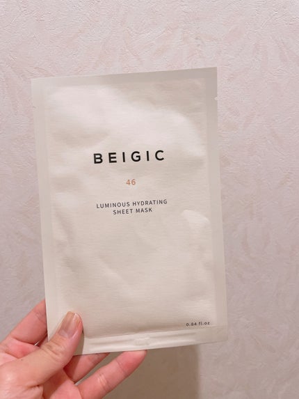 ルミナスハイドレーティングシートマスク/BEIGIC/シートマスク・パックを使ったクチコミ(1枚目)
