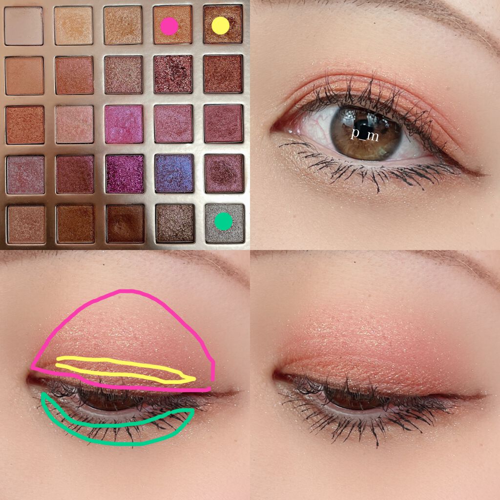 プロ ダズリング アイパレット グリッツ シャワー/CLIO/アイシャドウパレットを使ったクチコミ（2枚目）