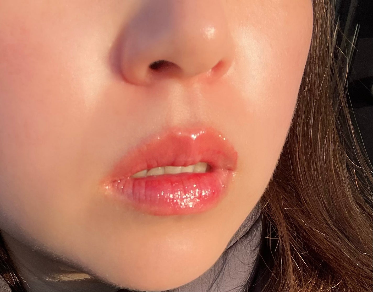 ハニーメルティングリップ/ネイチャーリパブリック/口紅を使ったクチコミ(3枚目)