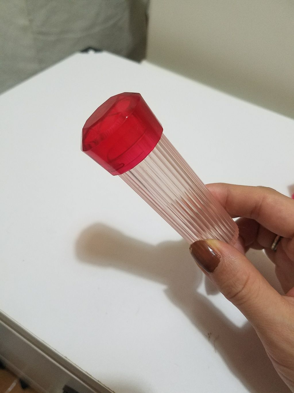 クリスタル綿棒ケース/キャンドゥ/その他化粧小物を使ったクチコミ(2枚目)