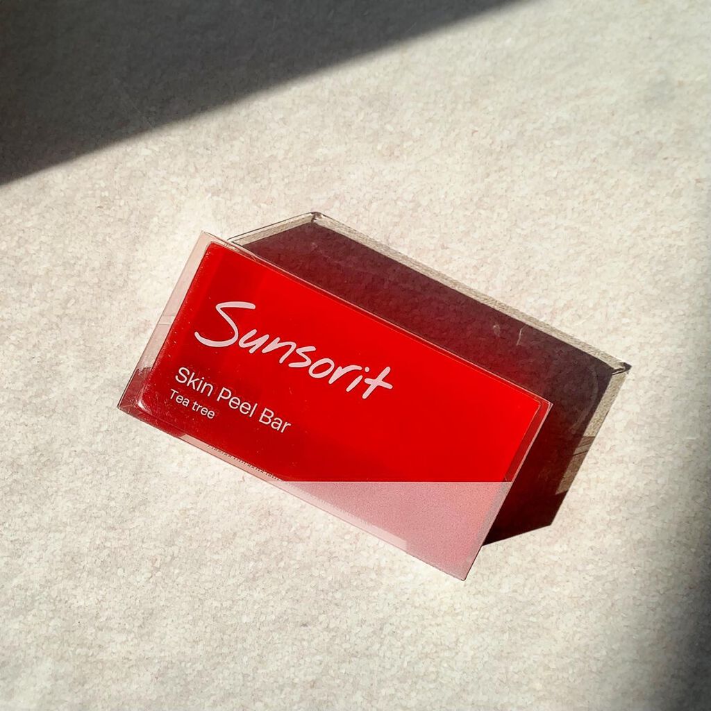 スキンピールバー ティートゥリー/サンソリット/洗顔石鹸を使ったクチコミ(1枚目)