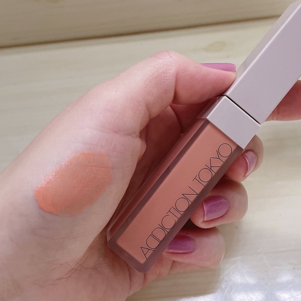 アディクション ザ リキッドブラッシュ グロウ/ADDICTION/口紅を使ったクチコミ（2枚目）