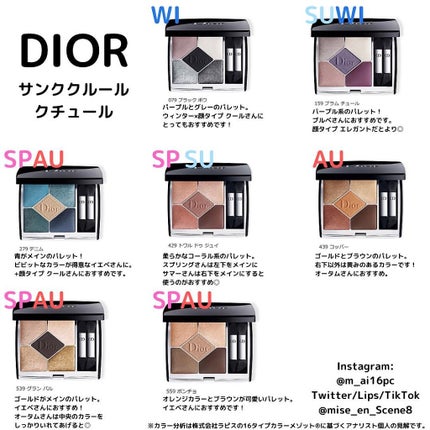 【旧】サンク クルール クチュール/Dior/アイシャドウパレットを使ったクチコミ(1枚目)