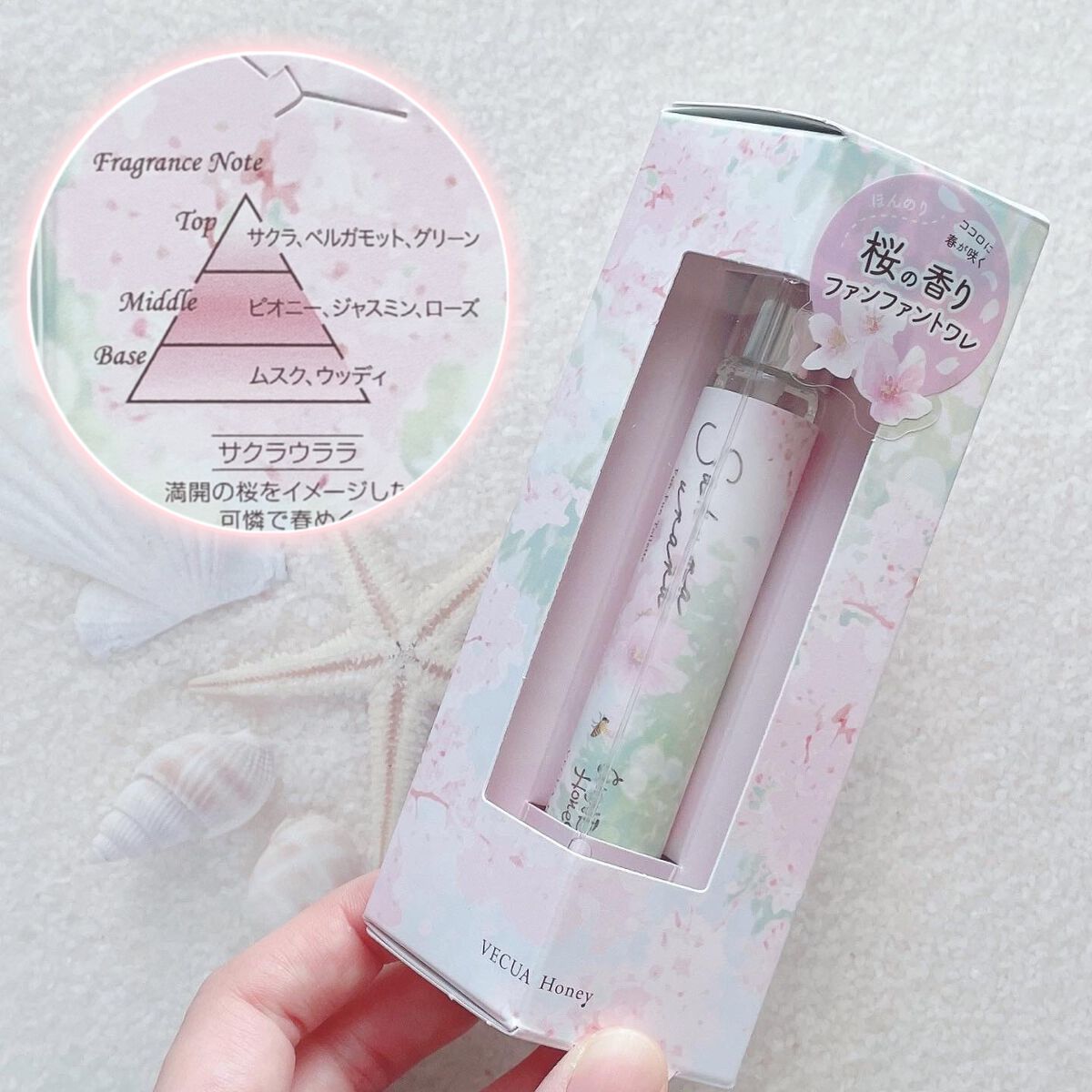 ワンダーハニー ファンファントワレ サクラウララ/VECUA Honey/香水(レディース)を使ったクチコミ（1枚目）