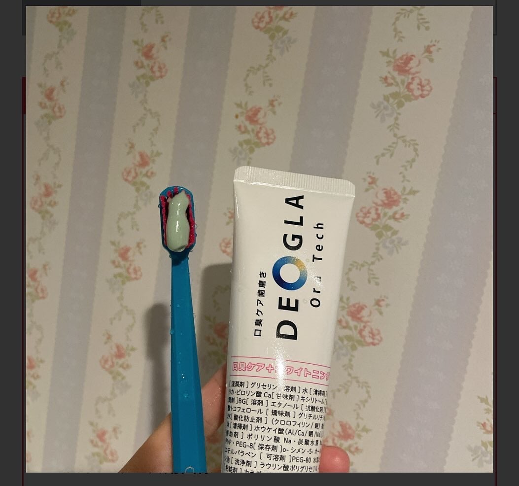 デオグラオーラテック オリジナル/DEOGLA/歯磨き粉を使ったクチコミ(1枚目)