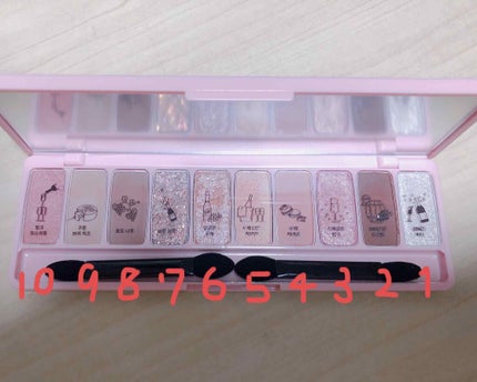 プレイカラー アイシャドウ/ETUDE/アイシャドウパレットを使ったクチコミ(2枚目)