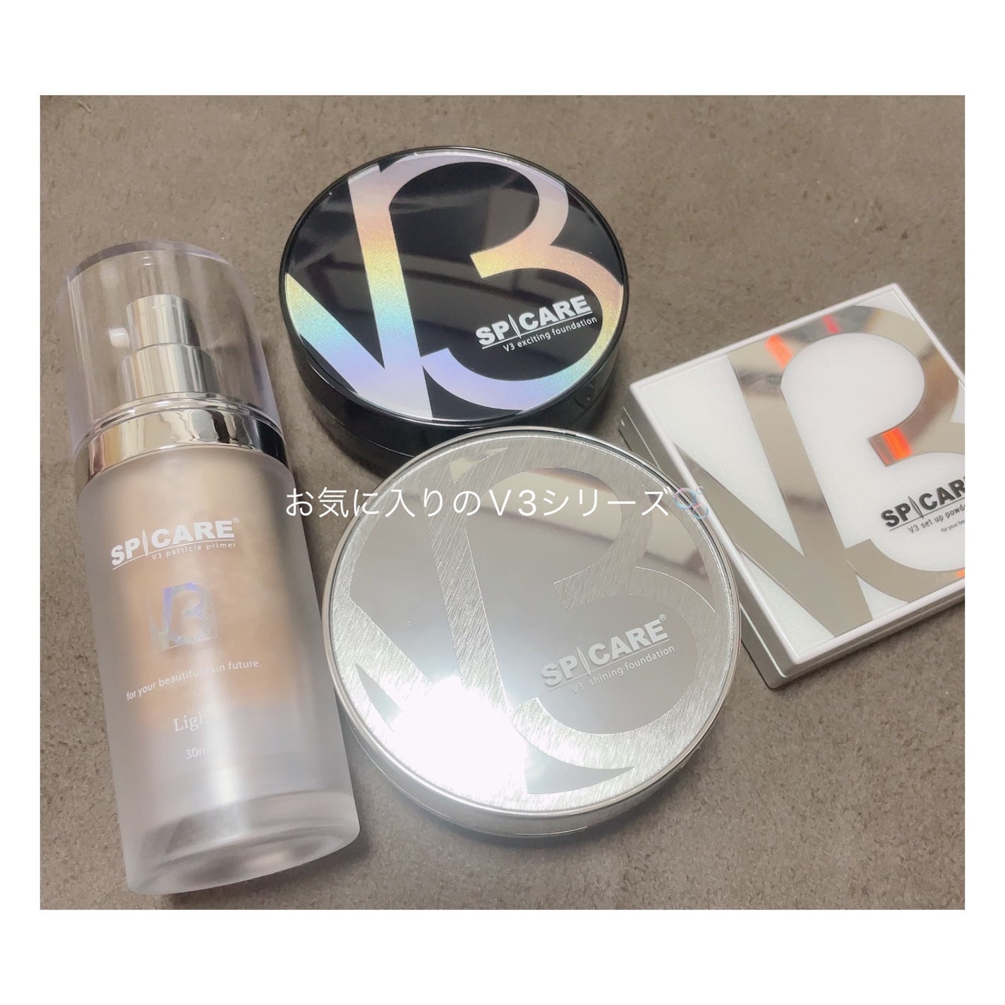 V3 エキサイティングファンデーション/SPICARE/クッションファンデーションを使ったクチコミ(1枚目)