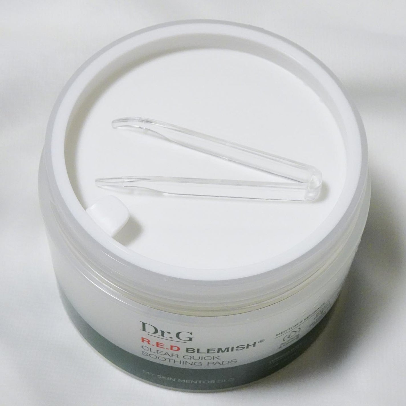 レッドブレミッシュクリアクイックスージングパック/Dr.G/拭き取り化粧水を使ったクチコミ(2枚目)