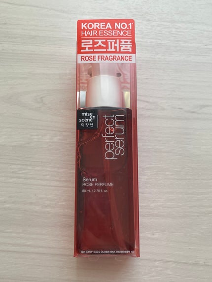 miseenscene パーフェクトセラムローズパフュームのクチコミ「miseenscene パーフェクトセラムローズパフューム
✼••┈┈••✼••┈┈••✼••.....」(1枚目)