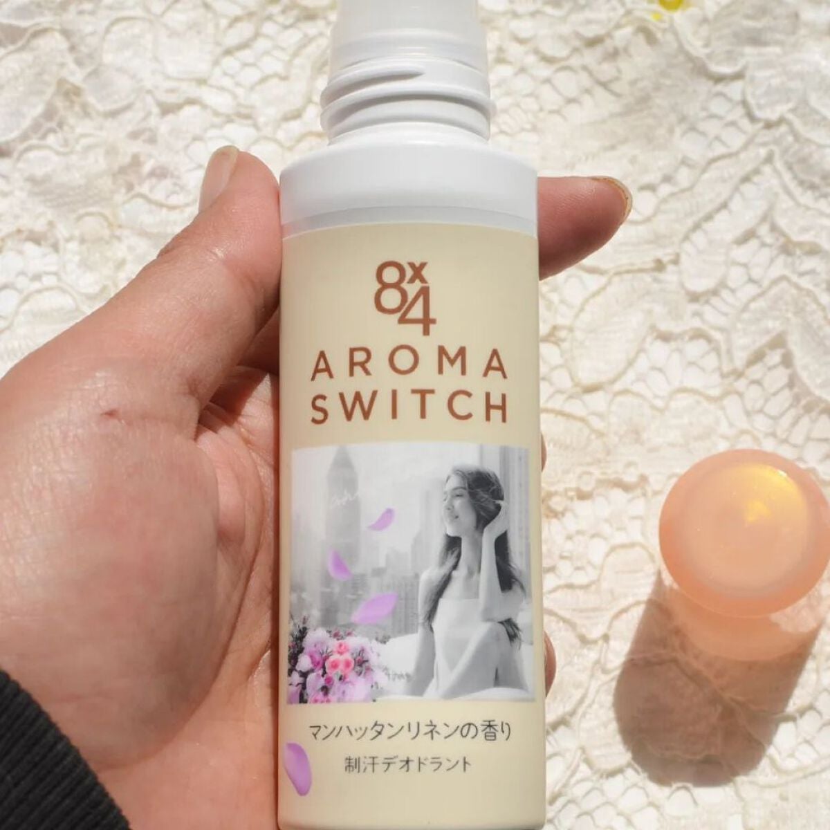 8x4 アロマスイッチ ロールオン マンハッタンリネンの香り/8x4/デオドラント・制汗剤を使ったクチコミ(5枚目)