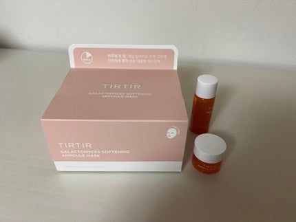 ガラクトミセスソフトニングアンプルマスク/TIRTIR(ティルティル)/シートマスク・パックを使ったクチコミ(1枚目)