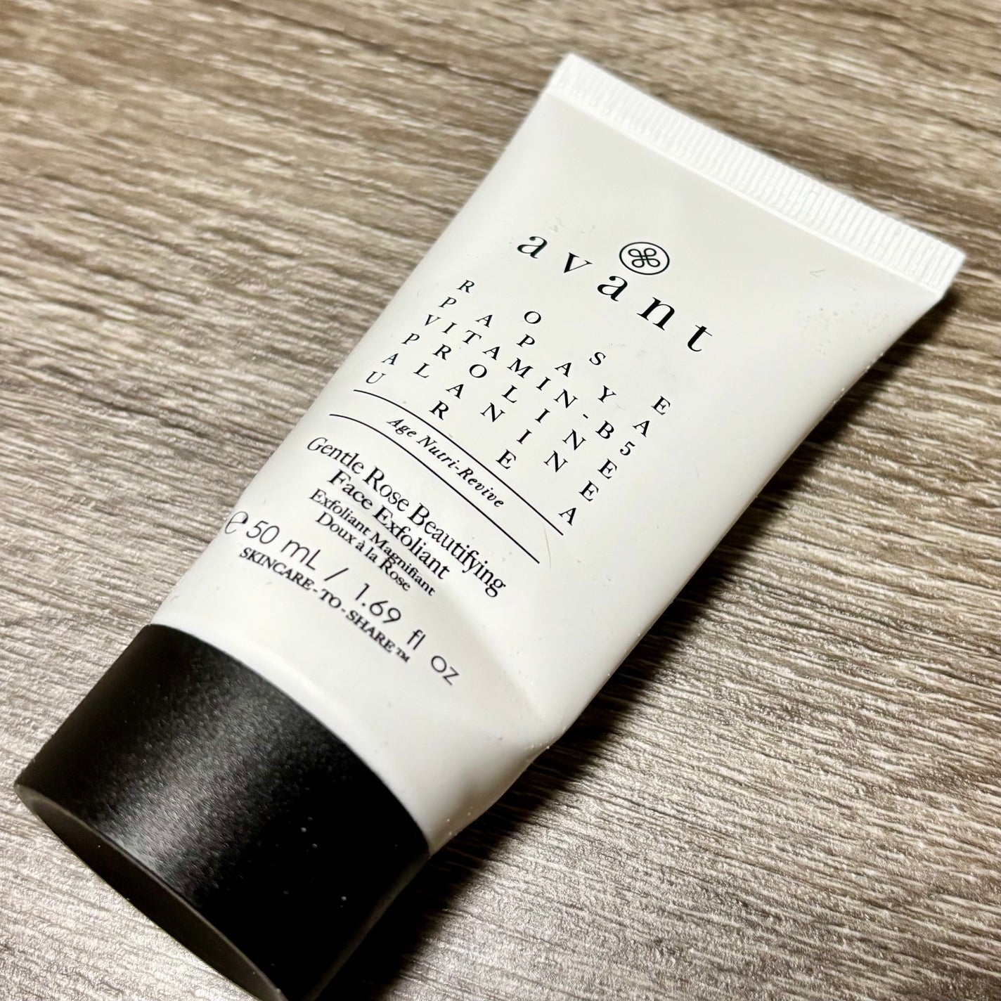 Skincare Gentle Rose Beautifying Face Exfoliant Avant Skincare