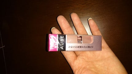 なめらか質感ひと塗りルージュ/AUBE/口紅を使ったクチコミ(1枚目)