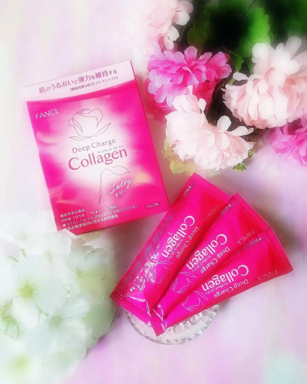 ディープチャージ コラーゲン パウダー/ファンケル/食品を使ったクチコミ（1枚目）