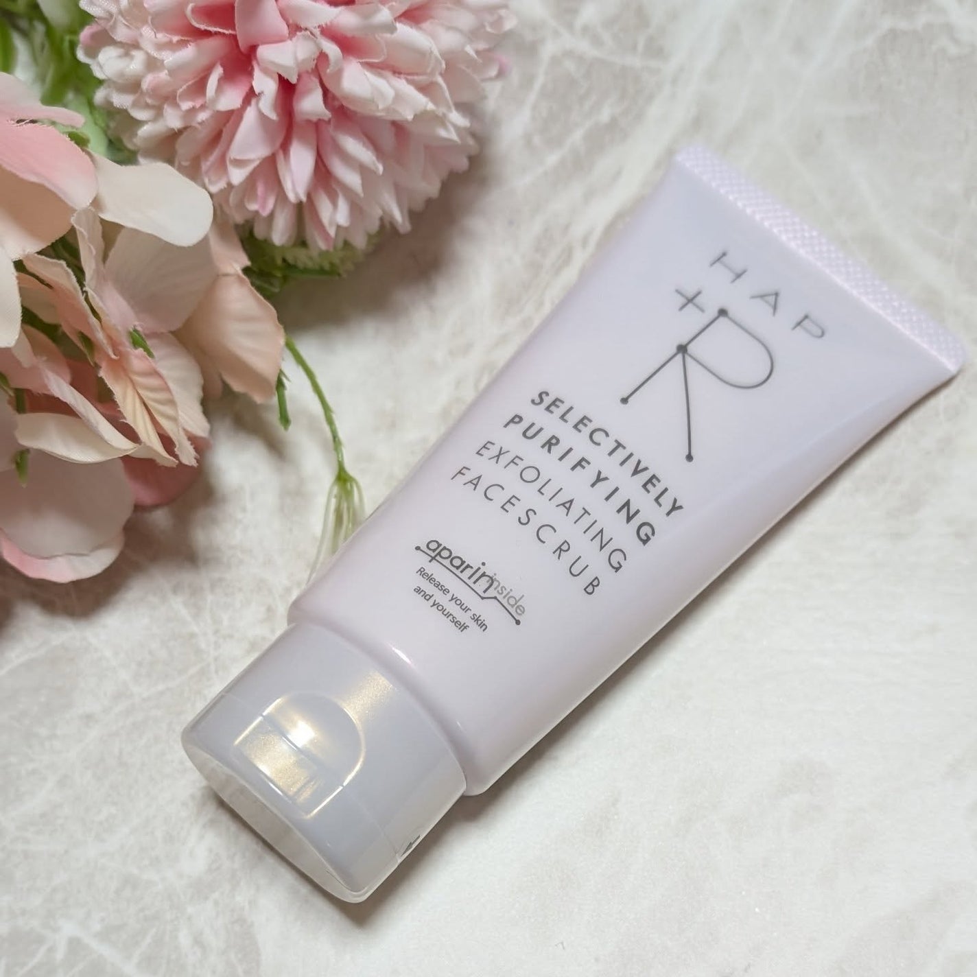 フェイススクラブ /HAP+R/スクラブ・ゴマージュを使ったクチコミ(6枚目)