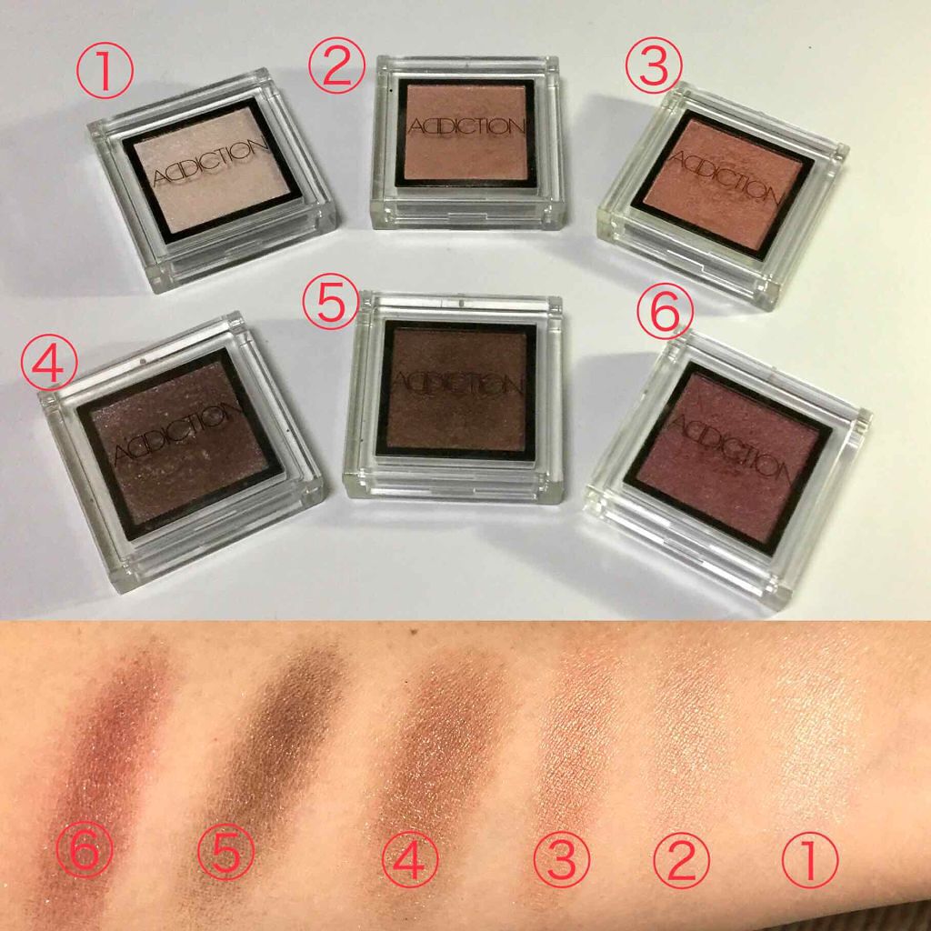 アディクション ザ アイシャドウ/ADDICTION/単色アイシャドウを使ったクチコミ（1枚目）
