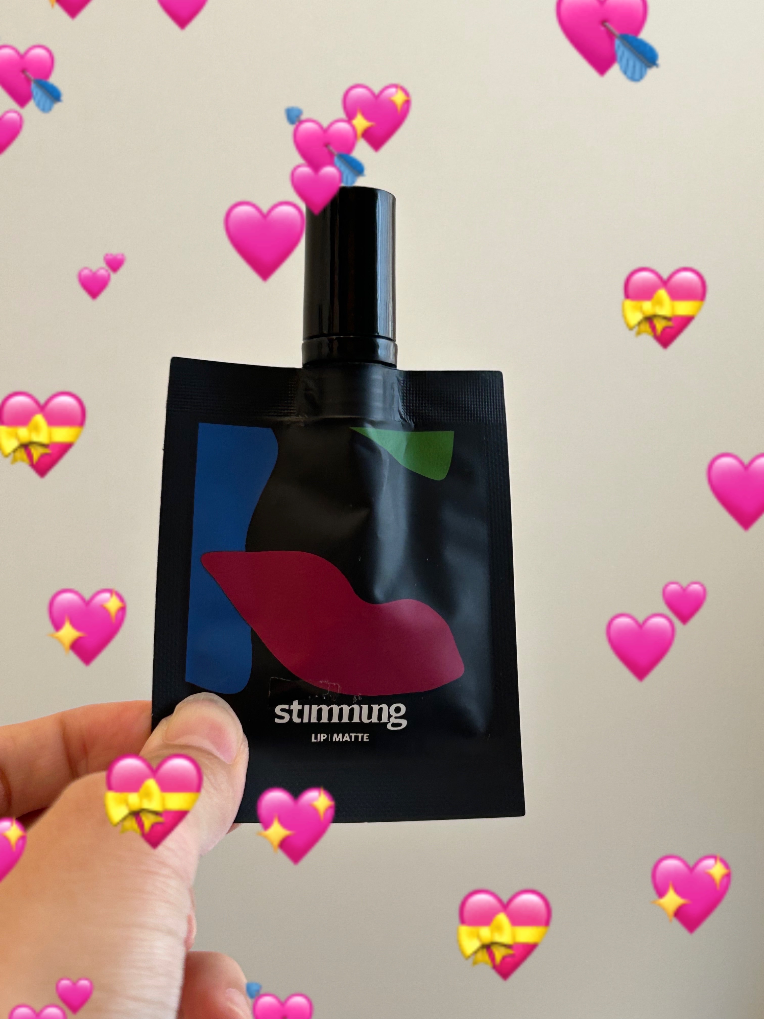 リキッド リップ マット/stimmung/口紅を使ったクチコミ（1枚目）
