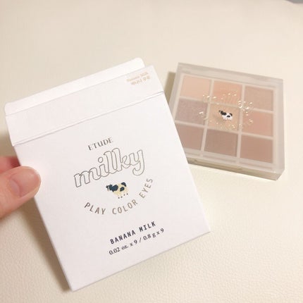 プレイカラーアイズ ≪ミルキーコレクション≫/ETUDE/アイシャドウパレットを使ったクチコミ(7枚目)