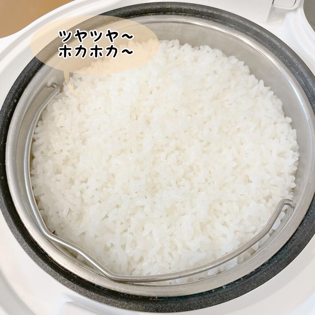 Ako on LIPS 「✭「糖質カット炊飯器LOCABO」✭おいしさそのままで、糖質を..」(4枚目)