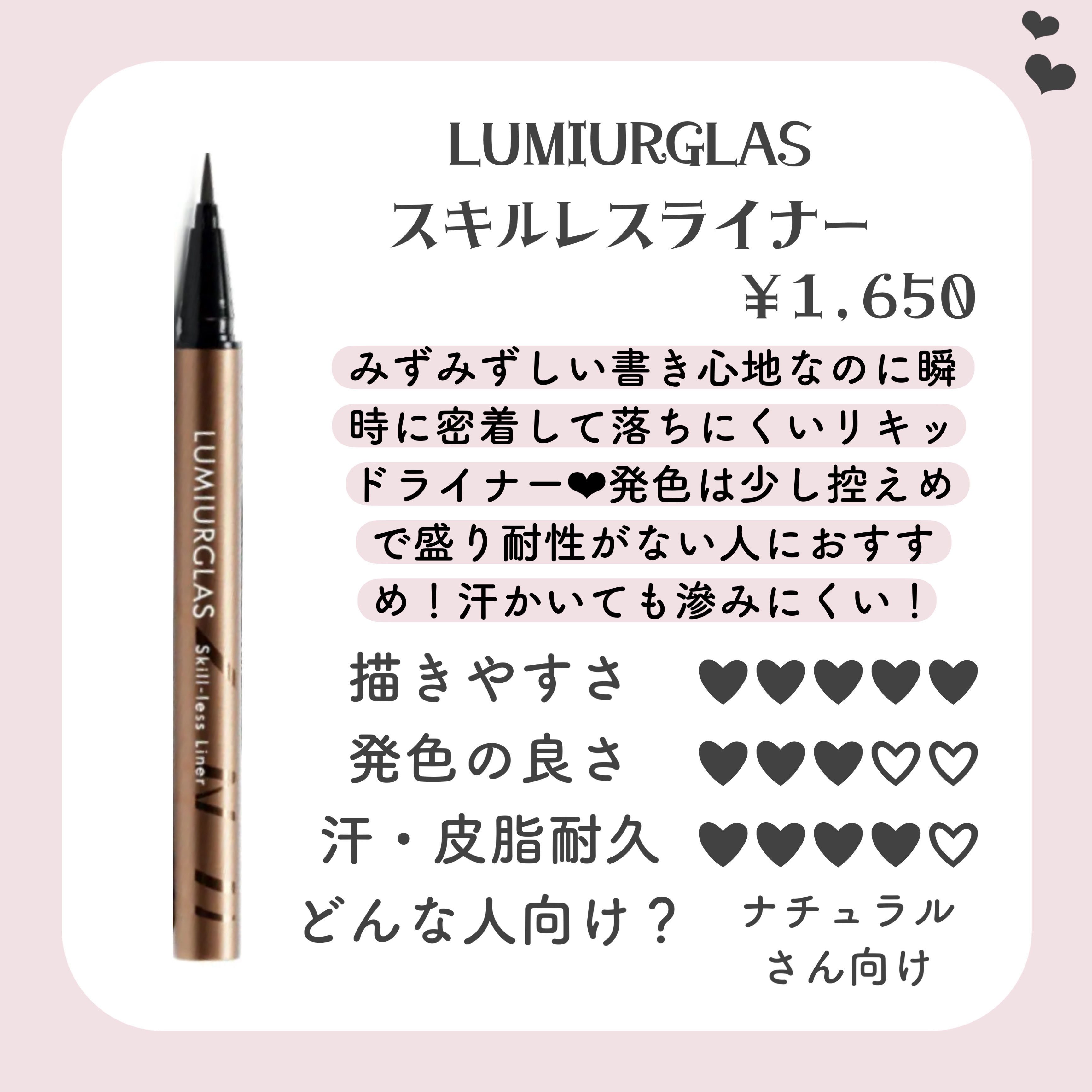 ラスティングリキッドライナー/キャンメイク/リキッドアイライナーを使ったクチコミ（3枚目）