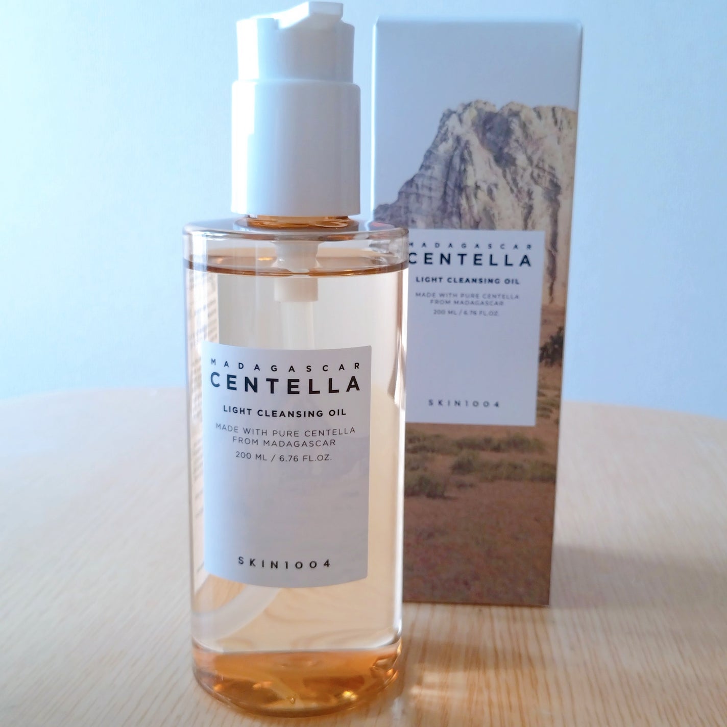 センテラ ライトクレンジングオイル/SKIN1004/オイルクレンジングを使ったクチコミ(1枚目)