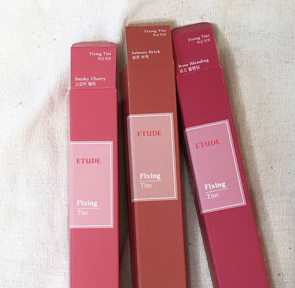 フィクシングティント/ETUDE/リップティントを使ったクチコミ（1枚目）