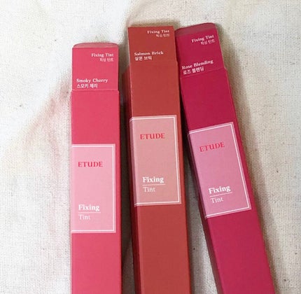 フィクシングティント/ETUDE/リップティントを使ったクチコミ(1枚目)