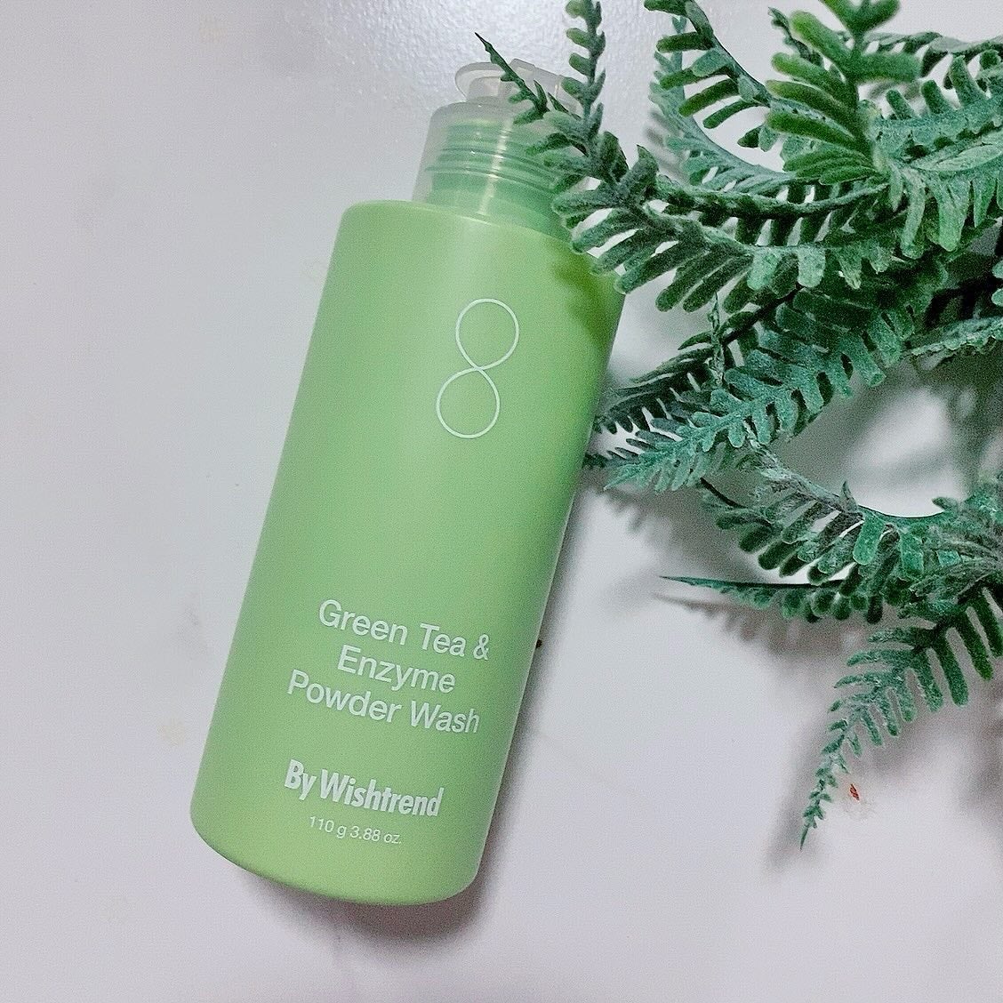 グリーンティー&エンザイムパウダーウォッシュ/By Wishtrend/洗顔パウダーを使ったクチコミ(1枚目)
