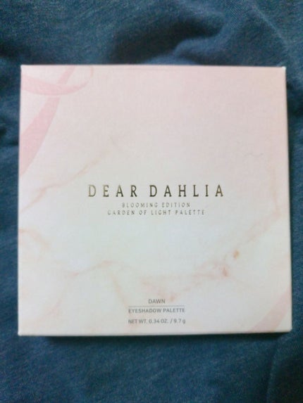 ブルーミング エディション ガーデン オブ ライト パレット/DEAR DAHLIA/アイシャドウパレットを使ったクチコミ(1枚目)