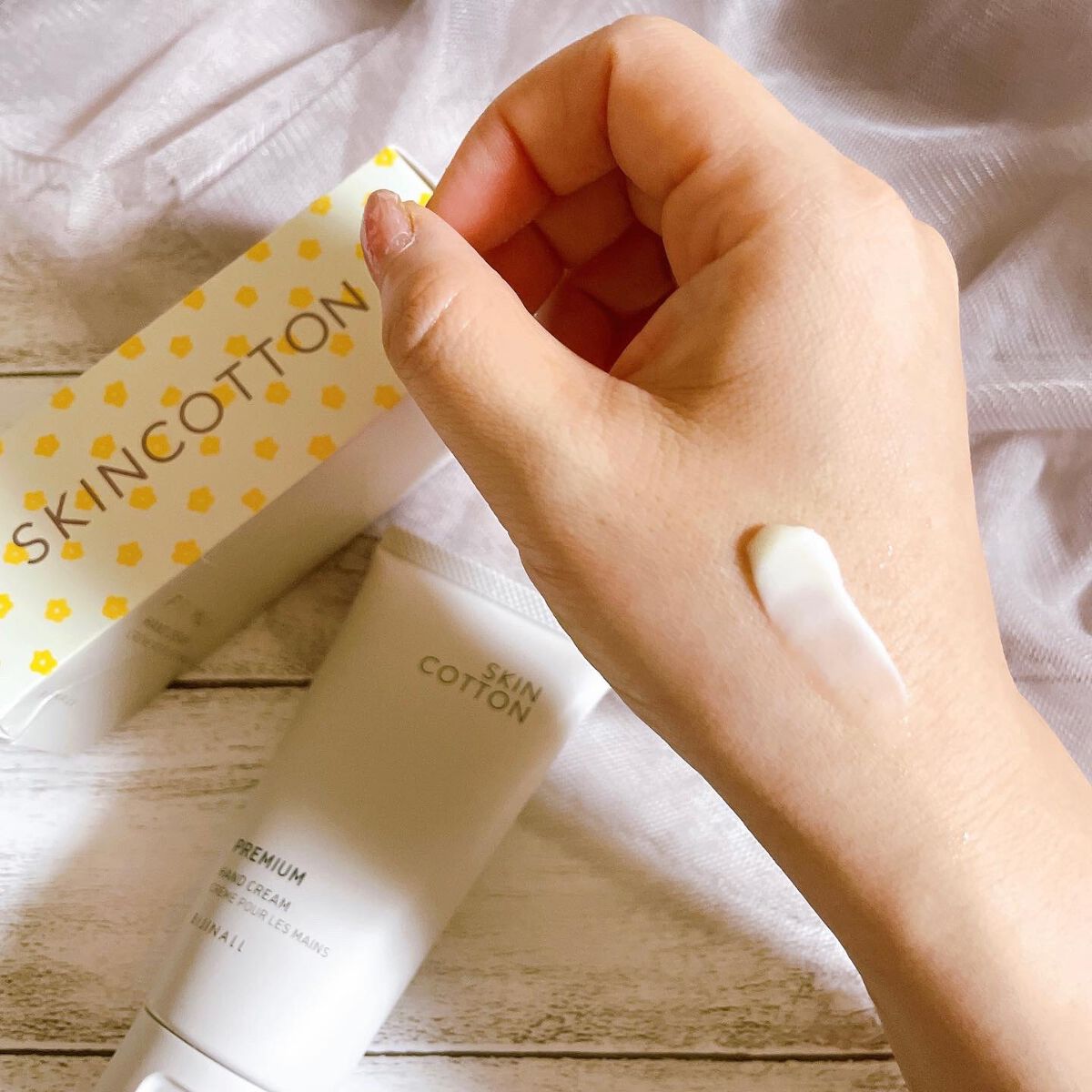 濃厚リペアプレミアムクリーム /スキンコットン/フェイスクリームを使ったクチコミ(3枚目)