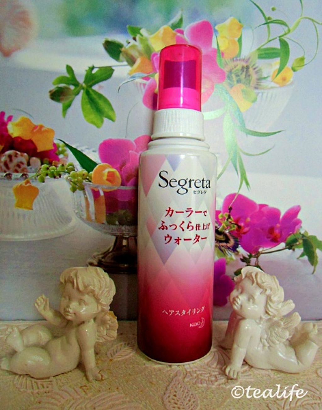 カーラーでふっくら仕上げウォーター/セグレタ/ヘアミストを使ったクチコミ（3枚目）