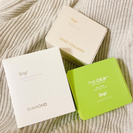 ゴールドコラーゲンデイリーマスク/SNP/シートマスク・パックを使ったクチコミ(1枚目)