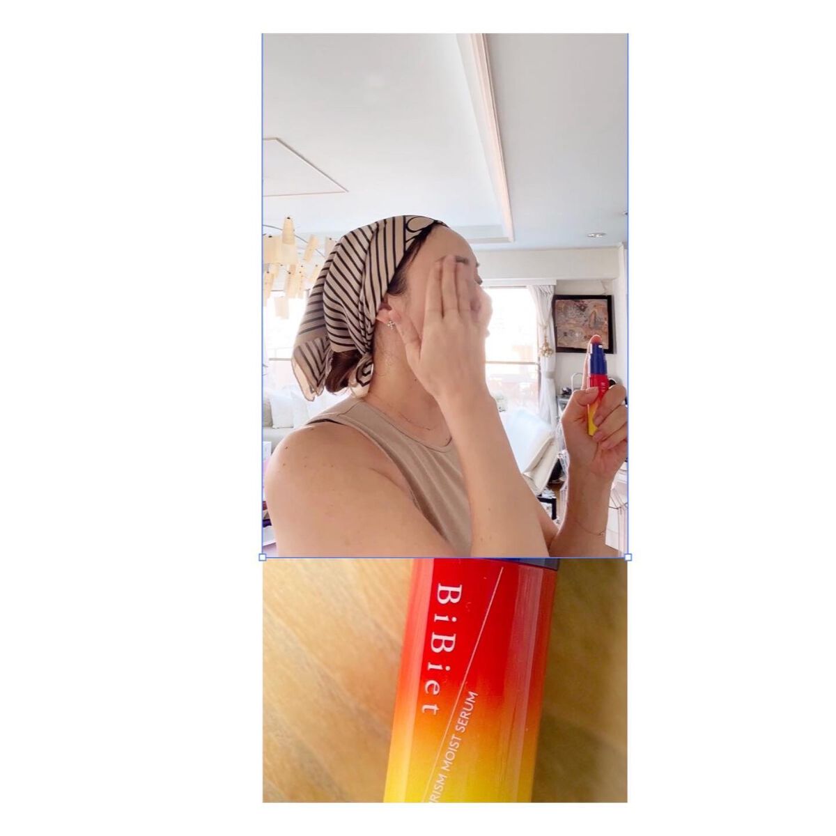 プリズムモイストセラム/ビビエット/化粧下地を使ったクチコミ（2枚目）