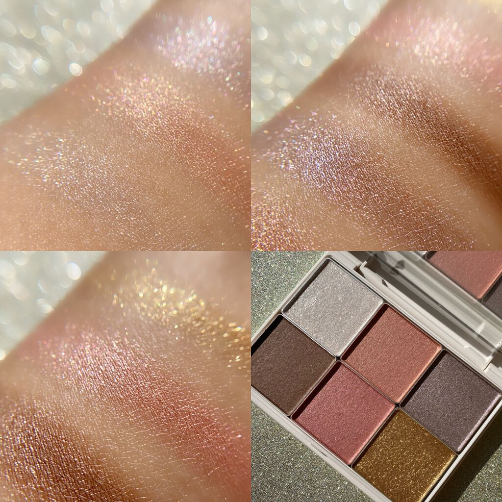 プリズマティックラスター アイシャドウパレット/RMK/アイシャドウパレットを使ったクチコミ(5枚目)