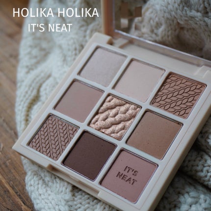 マイフェイブムードアイパレット 9カラー/HOLIKA HOLIKA/アイシャドウパレットを使ったクチコミ(1枚目)