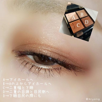 シグニチャー カラー アイズ/SUQQU/アイシャドウパレットを使ったクチコミ(3枚目)