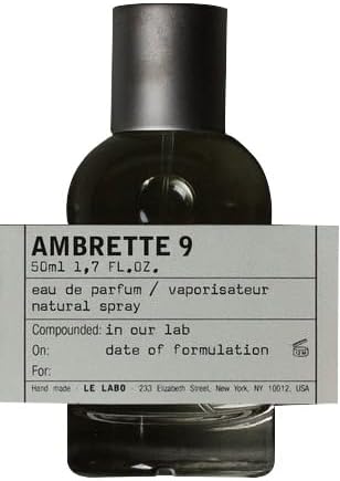 試してみた】AMBRETTE 9 eau de parfum LE LABOのリアルな口コミ 試してみた】AMBRETTE 9 eau de parfum LE LABOのリアルな口コミ