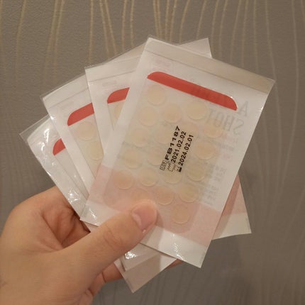 A-zero Shot Trouble Dressing Spot Patch/MEDIHEAL/シートマスク・パックを使ったクチコミ(2枚目)