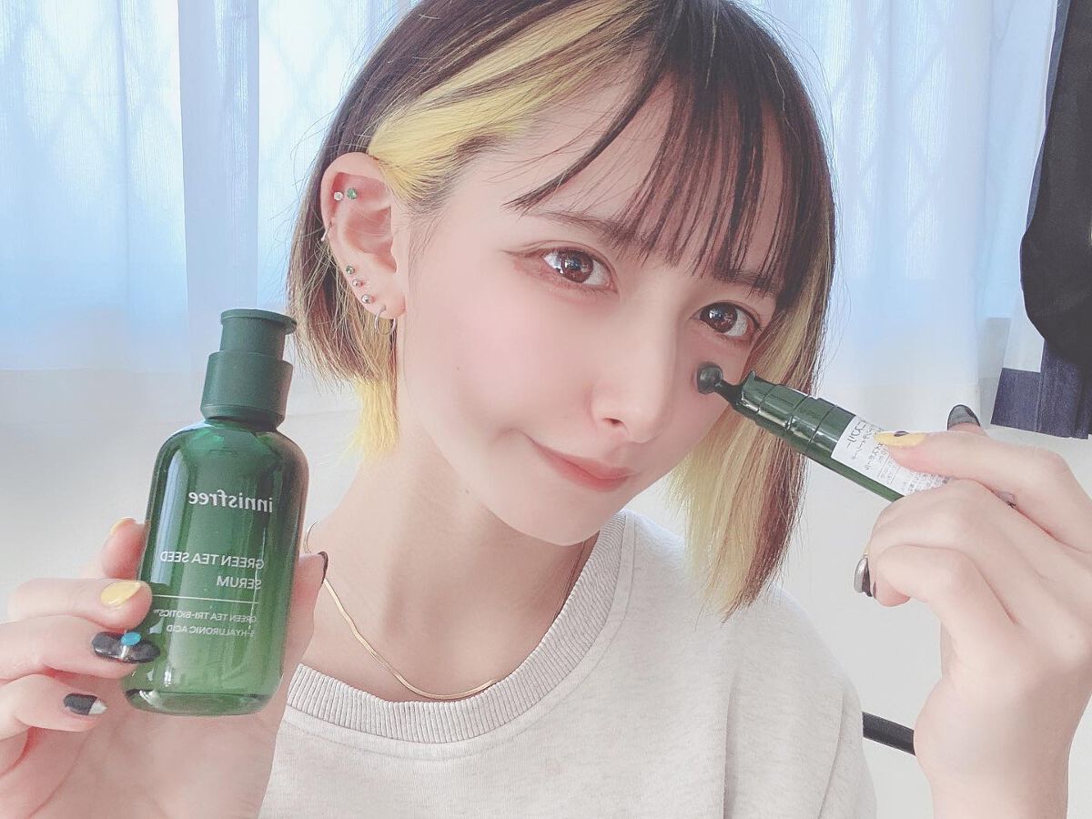 グリーンティーシード セラム N/innisfree/美容液を使ったクチコミ(1枚目)