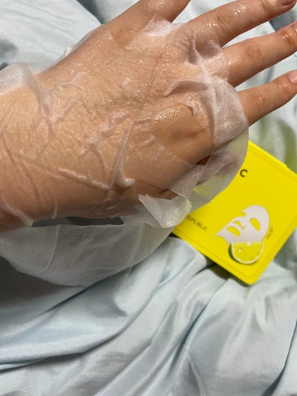 ビタペアCデイリーシートマスク/ネイチャーリパブリック/シートマスク・パックを使ったクチコミ(3枚目)