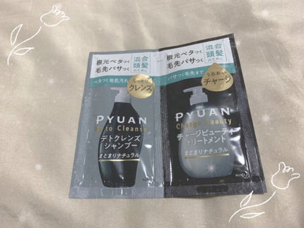 ピュアン デトクレンズシャンプー/チャージビューティトリートメント まとまりナチュラル/ピュアン/シャンプー・コンディショナーを使ったクチコミ(1枚目)
