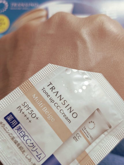 薬用トーンアップCCクリーム/トランシーノ/CCクリームを使ったクチコミ(7枚目)