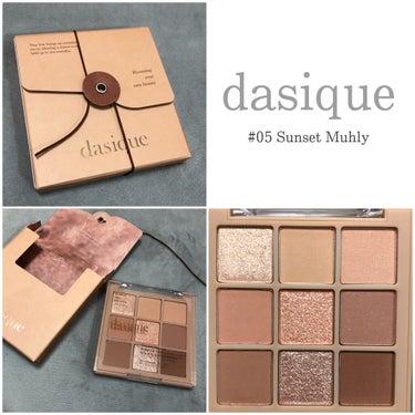 dasique　シャドウパレット #05 Sunset Muhly

一度買うのを我慢したやつを
Qoo10のメガ割りで買ってしまいました✊🏼

イエベに似合うピンクっぽいベージュ感を狙っていたので
ま