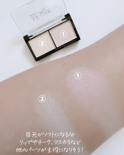 もかちゃん on LIPS 「透明感爆誕☆。.:*・゜ダイソーにもきた!淡色ニュアンスカラー..」(6枚目)